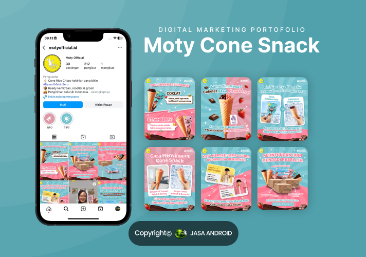 Moty Cone Snack